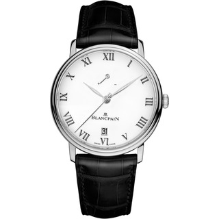 Replica Blancpain Villeret 8 Days Manual Platinum Watch Replica 6613-3431-55B
